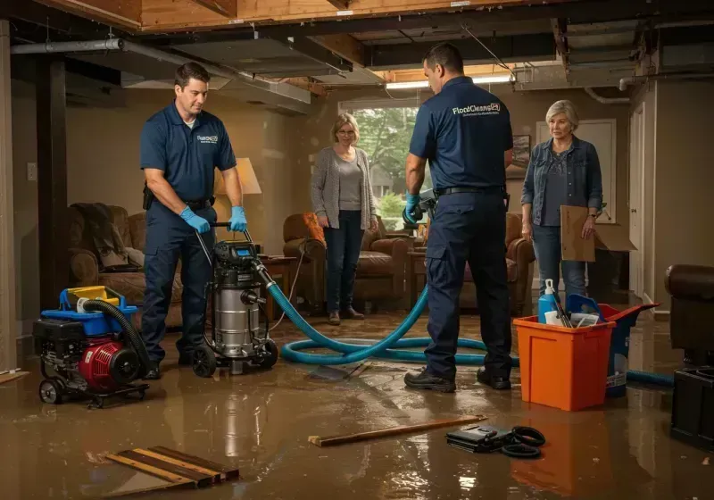 Basement Water Extraction and Removal Techniques process in Barton, WI